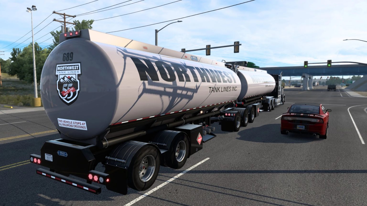 Advanced B-Train Tanker V1.0r (1.3) 1.42.x ATS - Euro Truck Simulator 2 ...