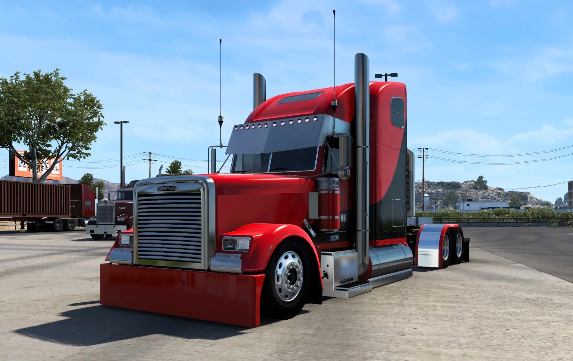 Freightliner classic xl custom 1.42 ATS Euro Truck Simulator 2 Mods