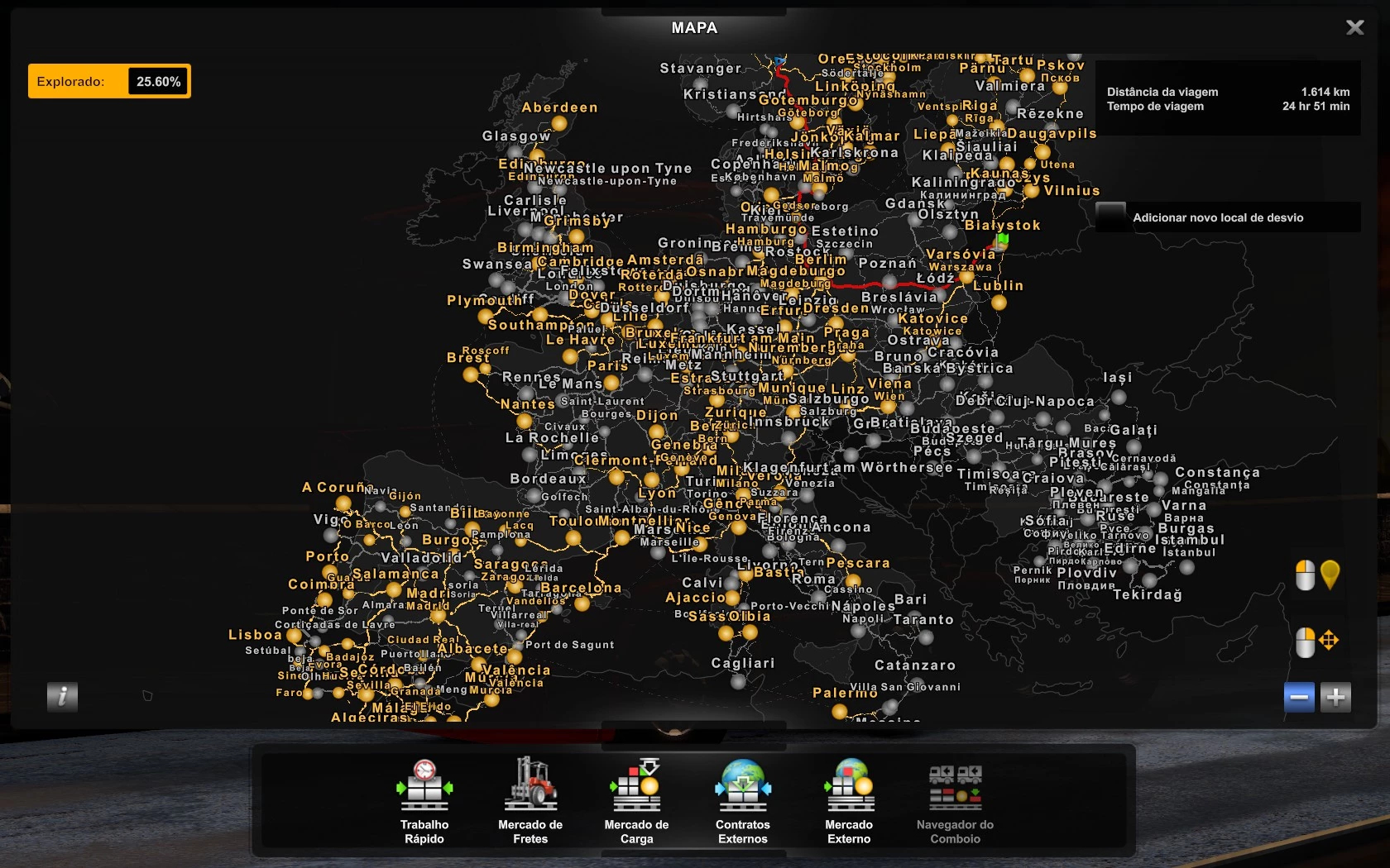 Ultra Zoom Map By Rodonitcho Mods 143 Ets2 Euro Truck Simulator 2