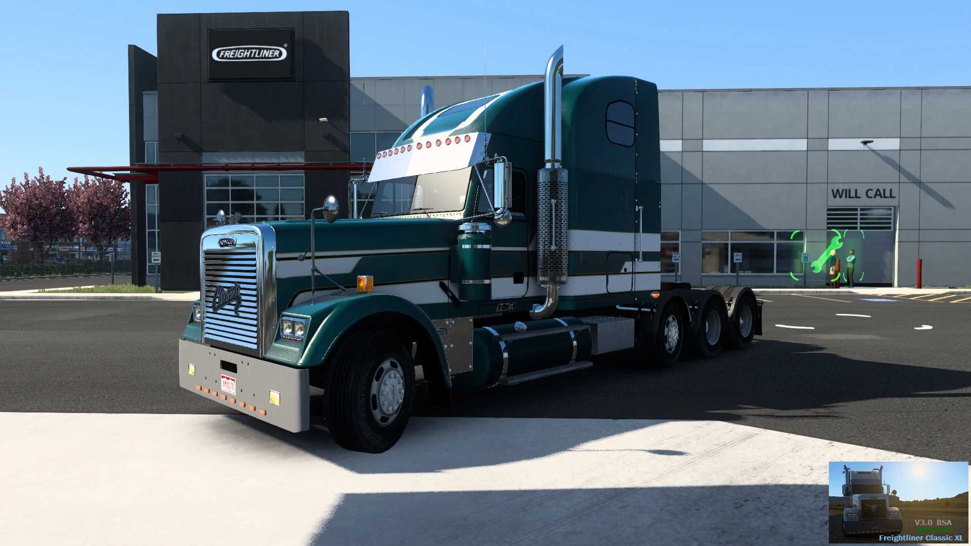 freightliner classic 2021