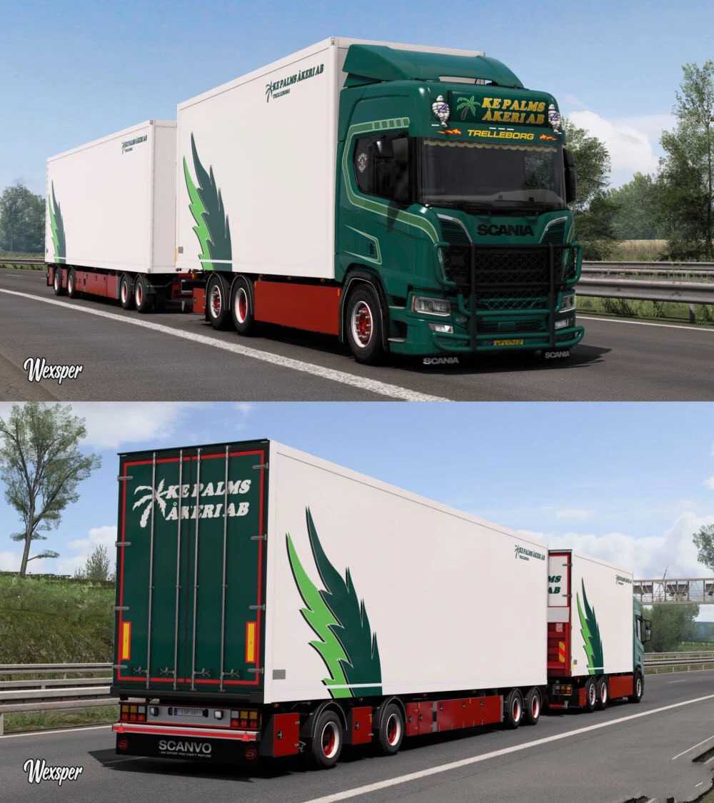 Caminhão Scania Bitruck Arqueada Qualificada Mods Ets2 1.43