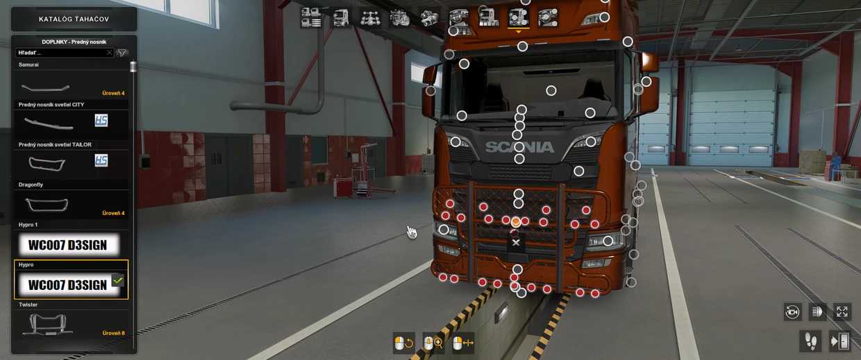 Hypro Bullbar Addons For Scania S R Ets Euro Truck Simulator Mods American