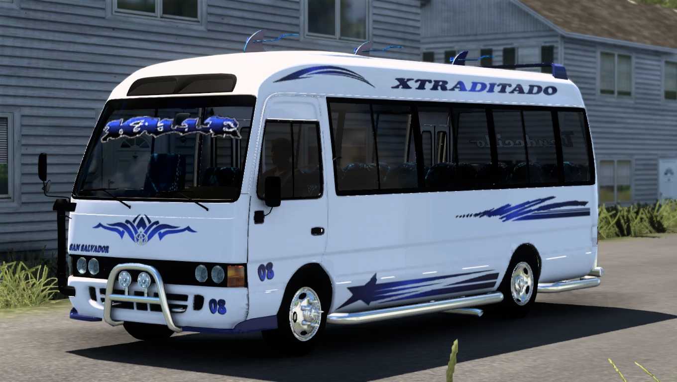 Toyota Coaster v1.0 ATS Euro Truck Simulator 2 Mods American