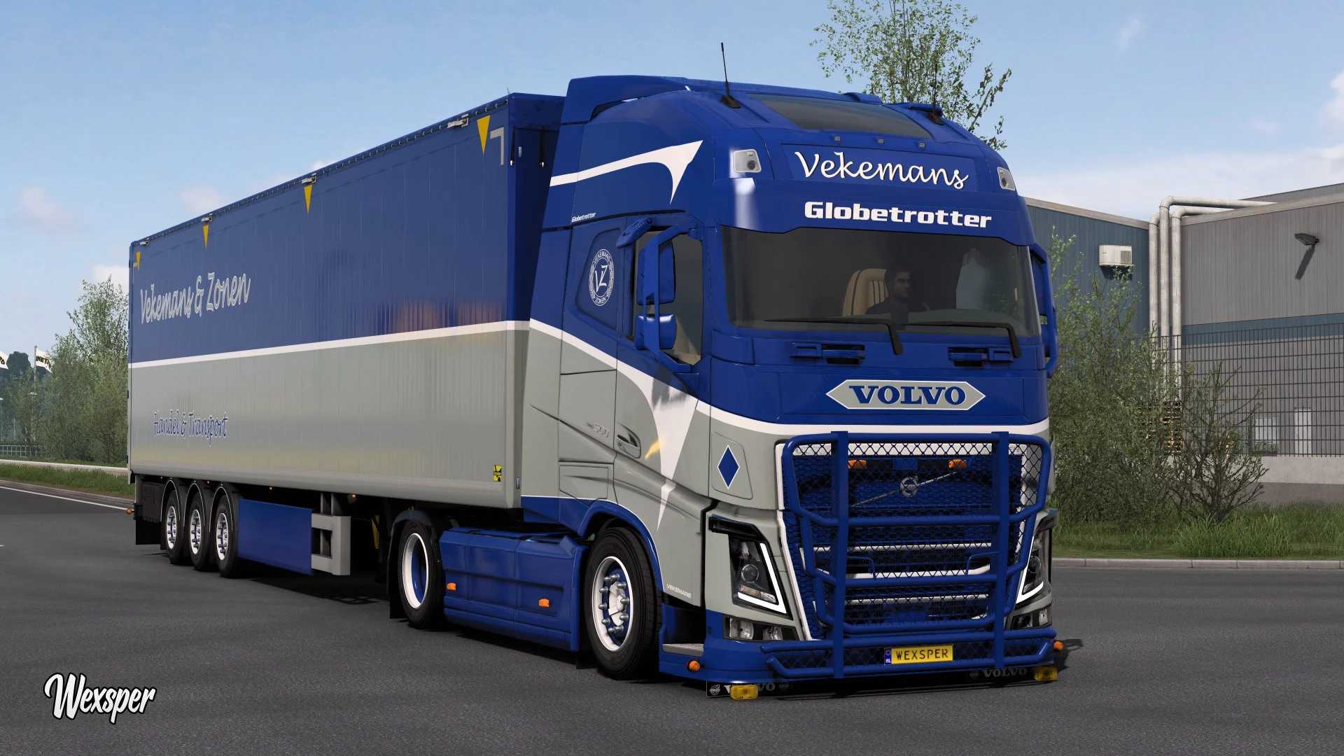 Volvo Fh Vekemans Skin Pack V Ets Euro Truck Simulator