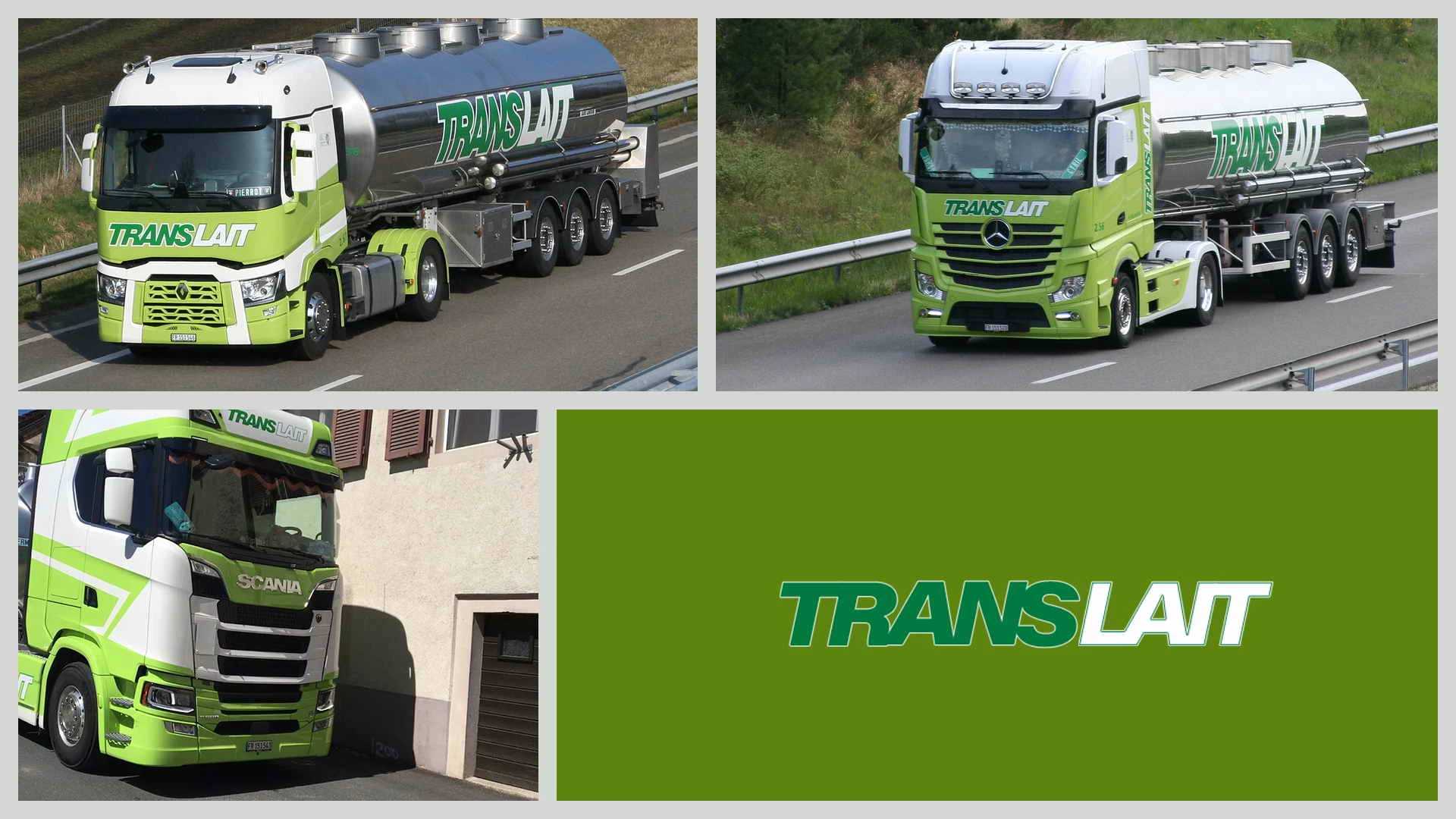 Skin Trans Europe on truck Mercedes-Benz for Euro Truck Simulator 2