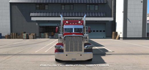 🚛🚌 AllDayLong Weather Mod 🛠️ ATS 1.40 🚚🔥 