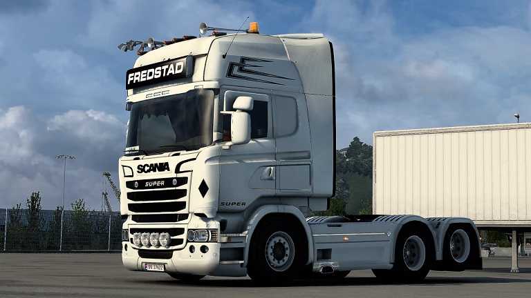 Scania Rjl Fredstad Skin V10 Ets2 Euro Truck Simulator 2 Mods American Truck Simulator Mods