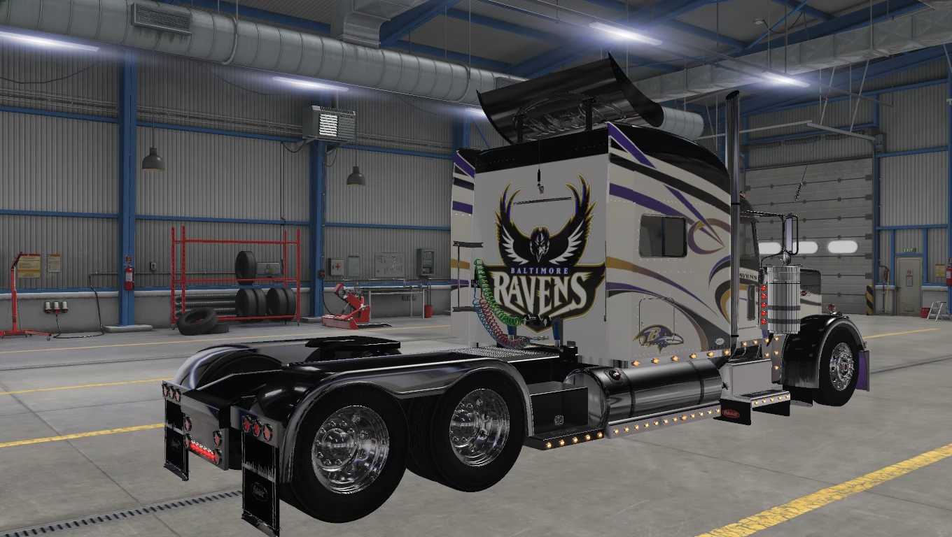 Baltimore Ravens 1.45 ATS Euro Truck Simulator 2 Mods American