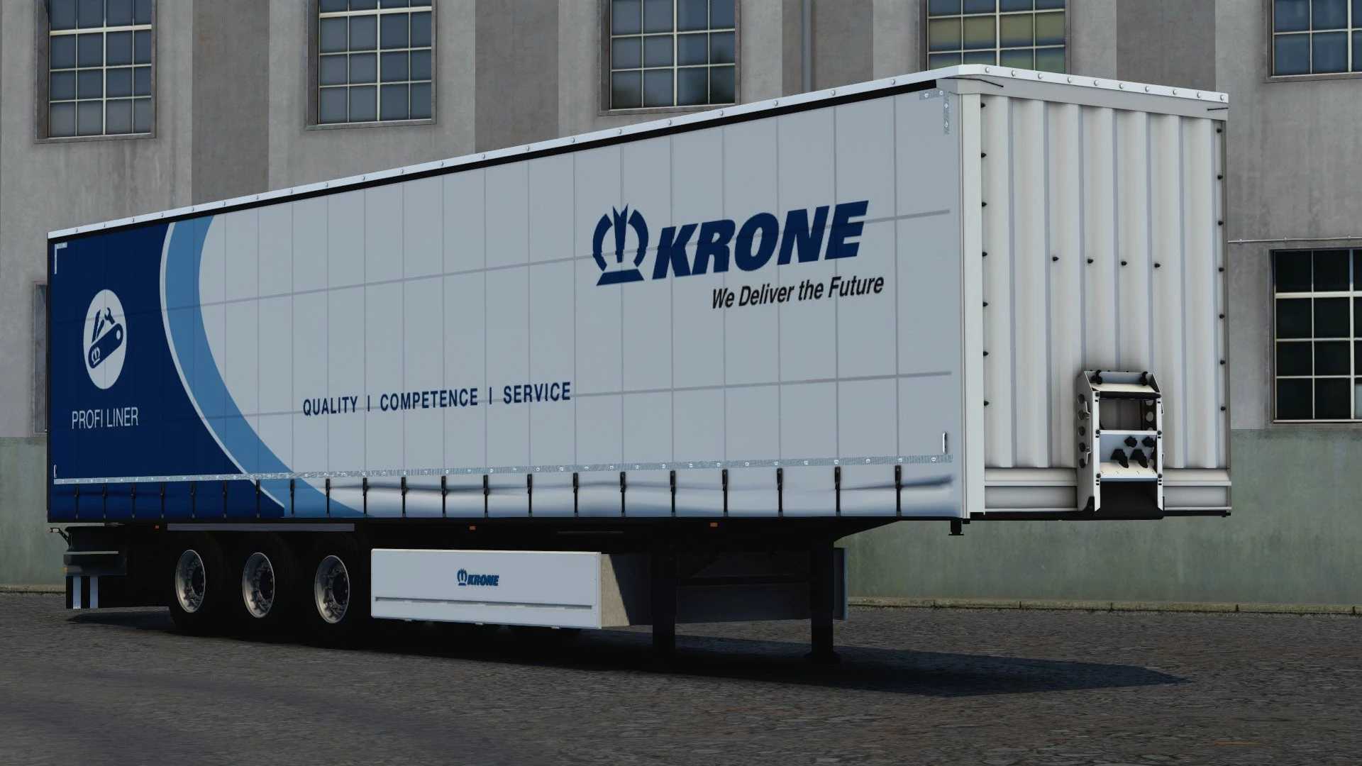 Trailer Krone Profiliner 145 Ets2 Euro Truck Simulator 2 Mods American Truck Simulator Mods 5092