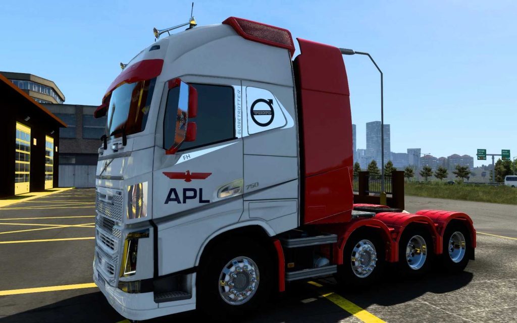 Skin Volvo Fh 2012 Apl 2.0 1.45 Ets2 - Euro Truck Simulator 2 Mods 