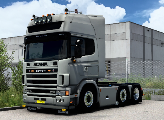 Grey Black Scania Series Topline Skin V Ets Euro Truck Simulator 29696 Hot Sex Picture 1789