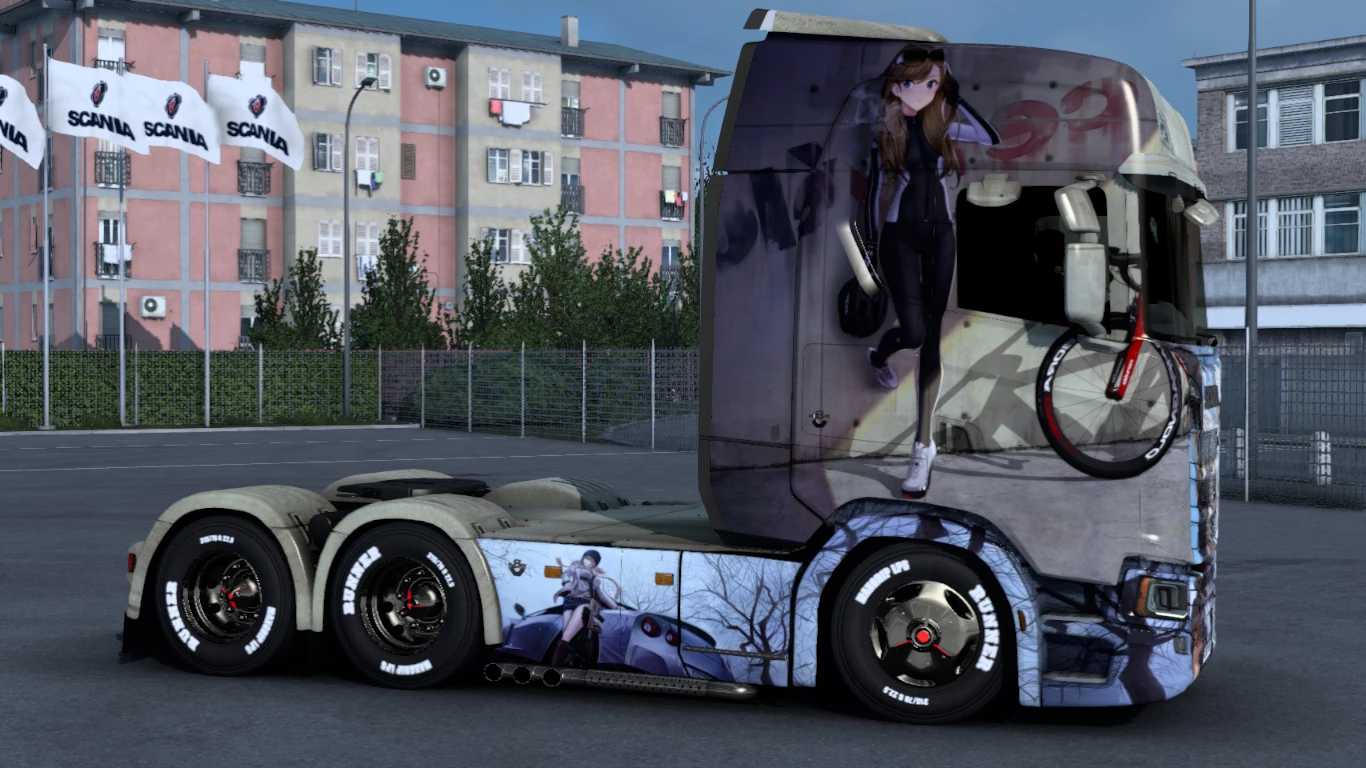 Anime Girl Skin 1.46 ETS2 - Euro Truck Simulator 2 Mods | American Truck  Simulator Mods