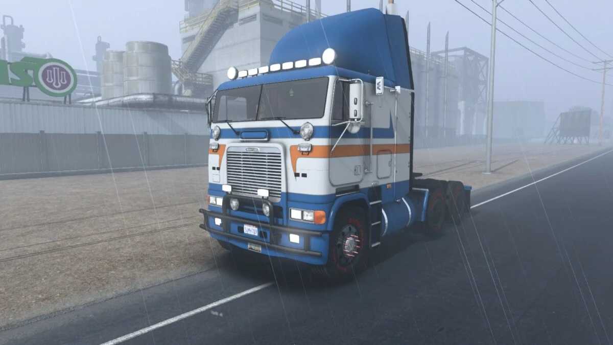 Freightliner Flb Low Cab 146 Ats Euro Truck Simulator 2 Mods American Truck Simulator Mods