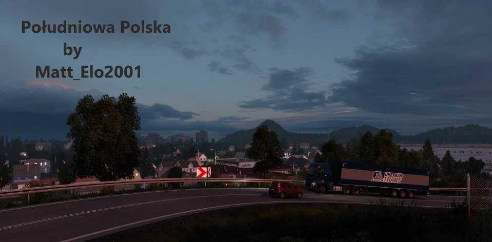 Polska Po Udniowa Poland Rebuilding Addon V Ets Euro Truck Simulator Mods American