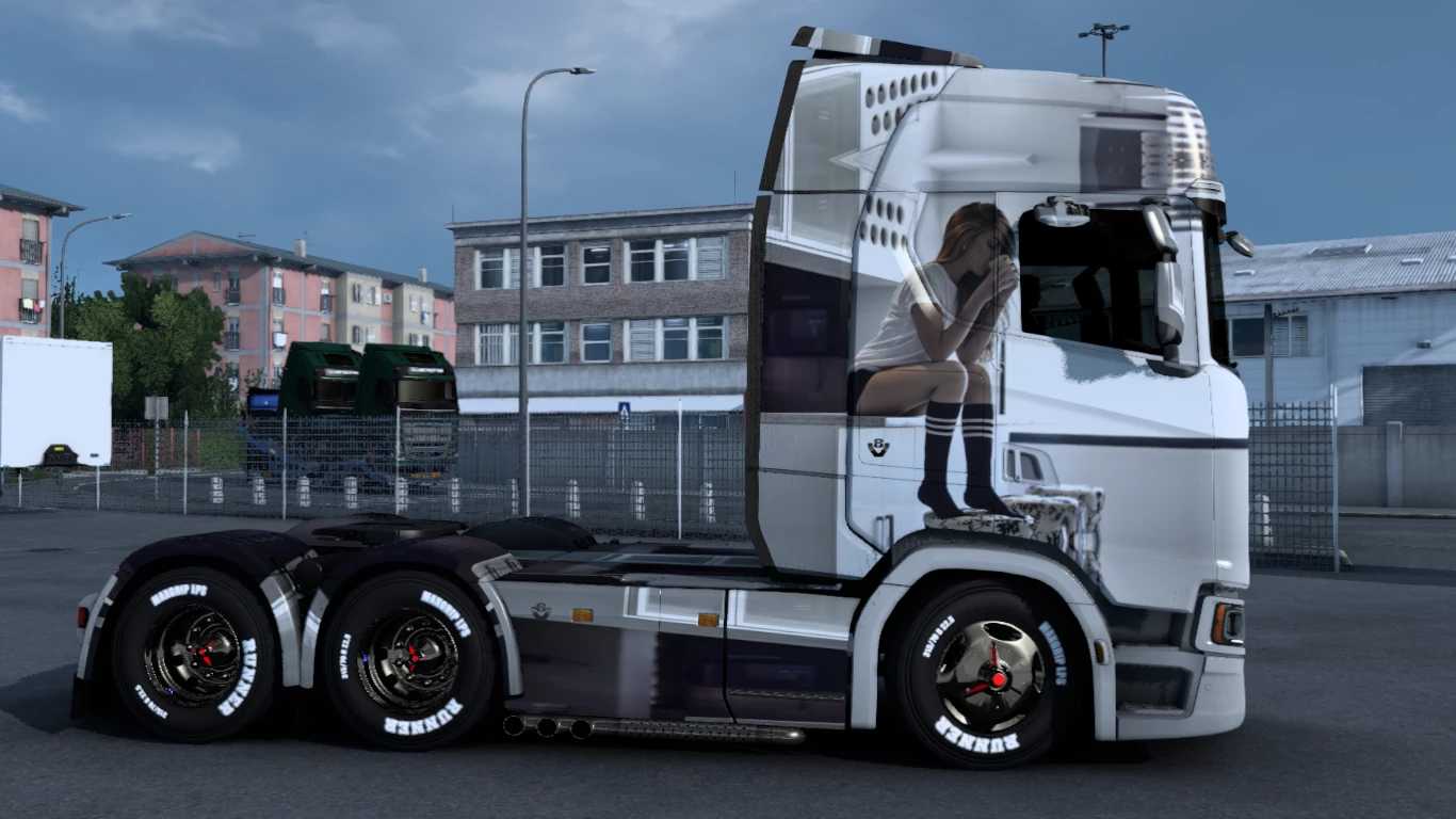 Scania Woman Skin Ets Euro Truck Simulator Mods American Truck Simulator Mods