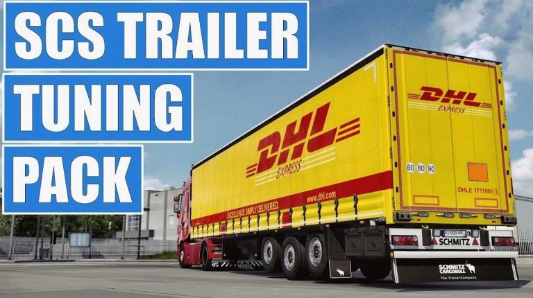 SCS Trailer Tuning Pack V1.8.9 1.46 ETS2 - Euro Truck Simulator 2 Mods ...