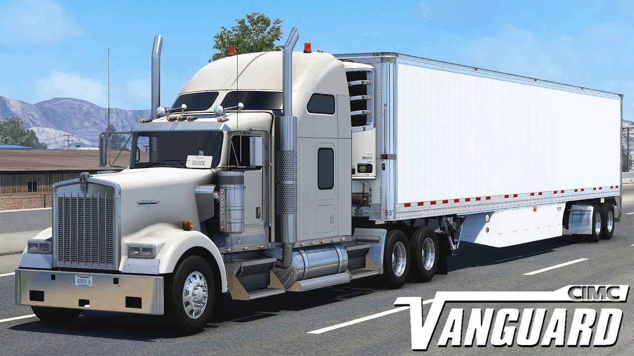Vanguard Reefer Trailer V146 Ats Euro Truck Simulator 2 Mods American Truck Simulator Mods