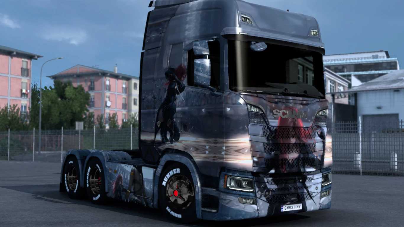 WLOP ANIME SKIN 1.46 ETS2 - Euro Truck Simulator 2 Mods | American Truck  Simulator Mods