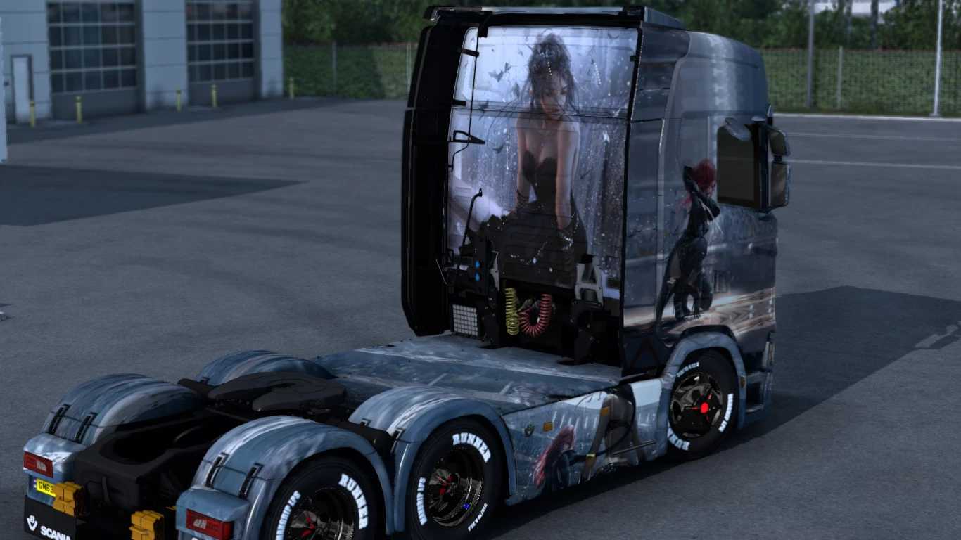 WLOP ANIME SKIN 1.46 ETS2 - Euro Truck Simulator 2 Mods | American Truck  Simulator Mods