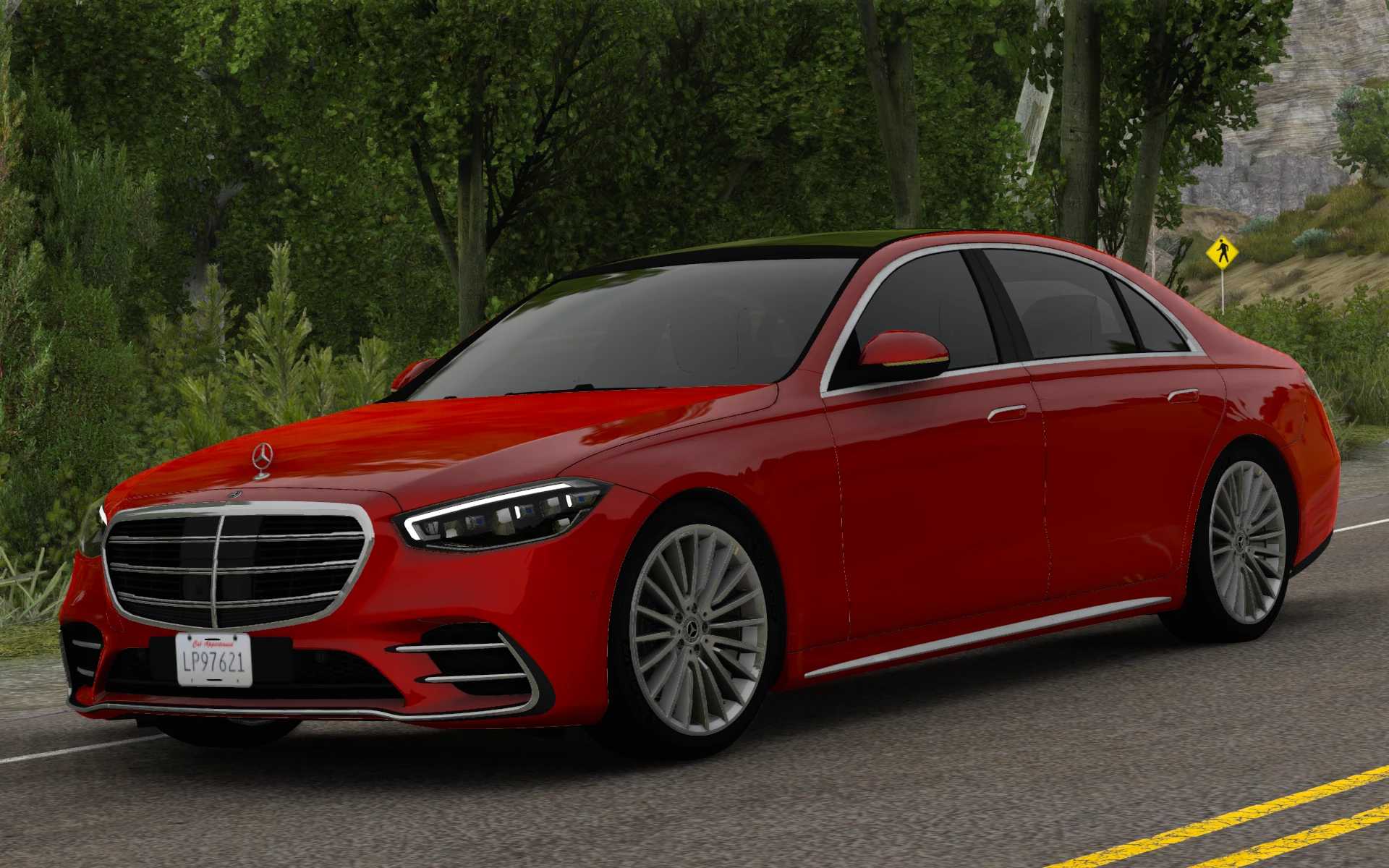 Mercedes s class w223 в Казахстане