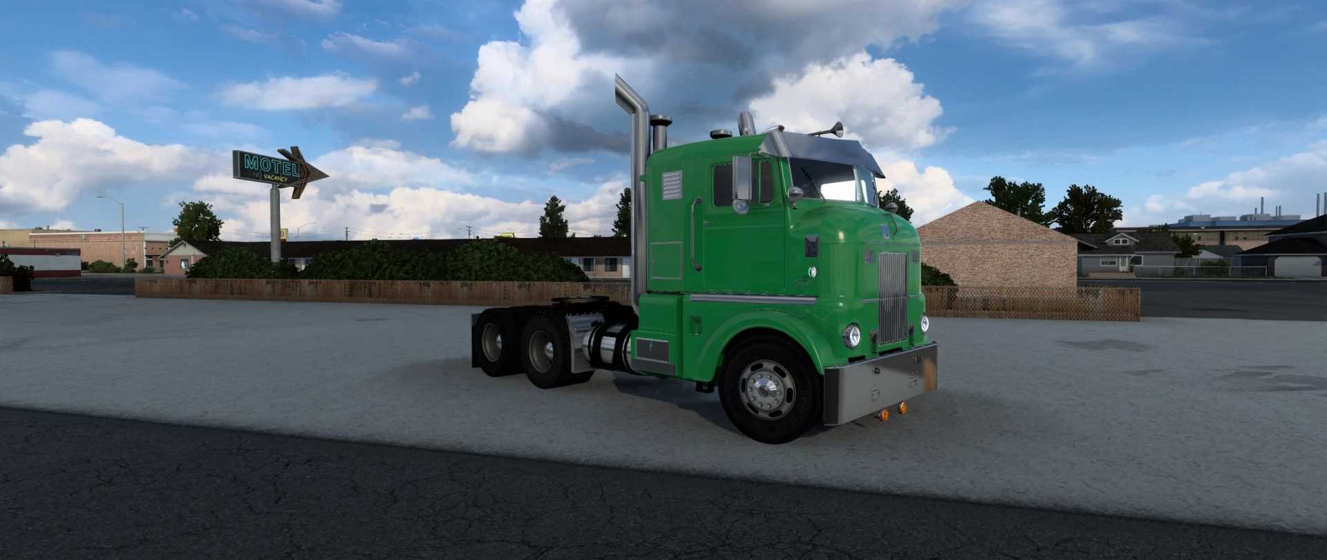 Peterbilt Cabover Kishadowalker Mod American Truck Simulator Sexiezpicz Web Porn