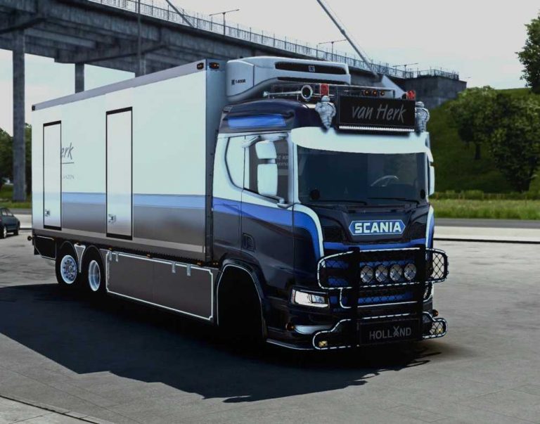 Scania Van Herk Standalone V Ets Euro Truck Simulator Mods American Truck Simulator Mods