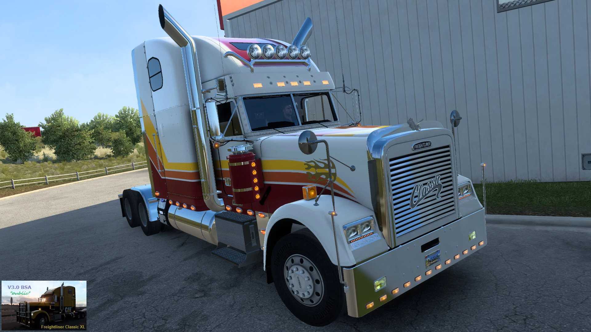 Freightliner Classic Xl Bsa Public V32148 Ats Euro Truck Simulator 2 Mods American Truck