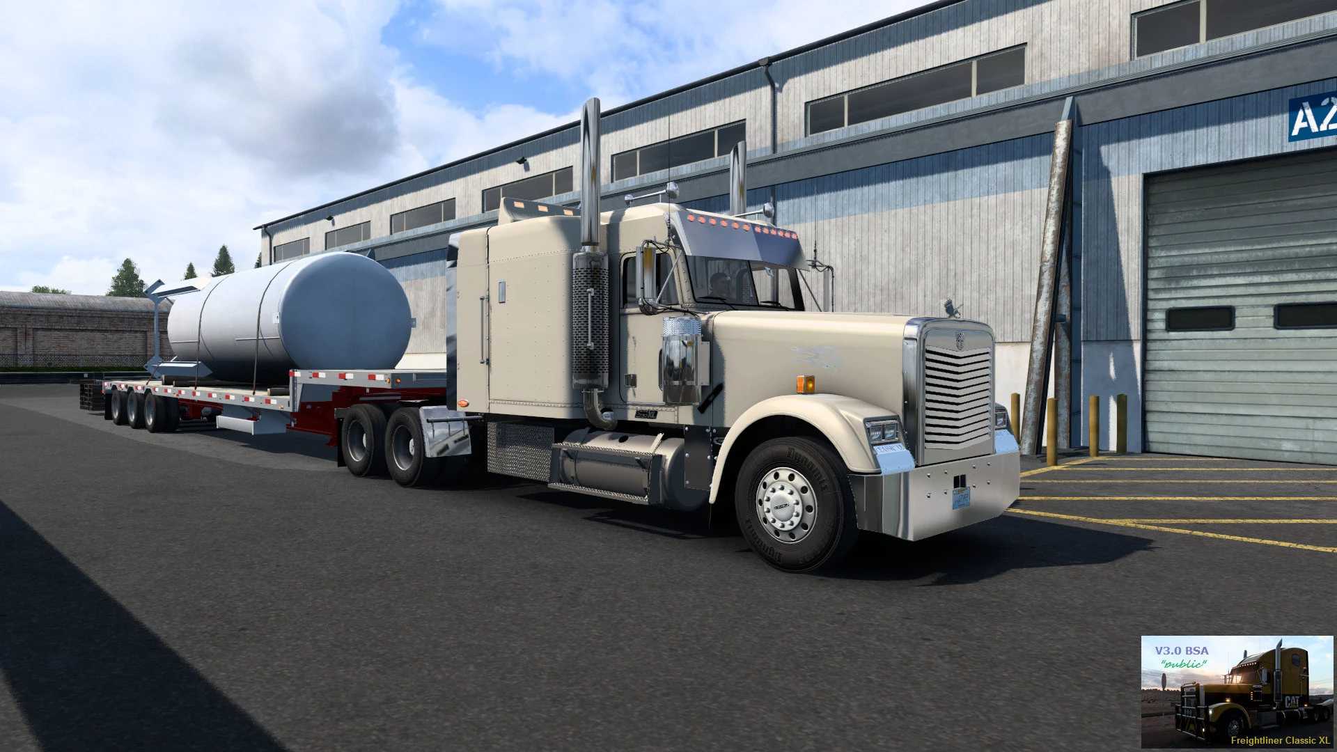 Freightliner Classic Xl Bsa Public V32148 Ats Euro Truck Simulator 2 Mods American Truck