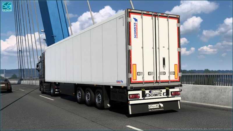 SCS TRAILER TUNING PACK V1.9.1 1.48 ETS2 - Euro Truck Simulator 2 Mods ...