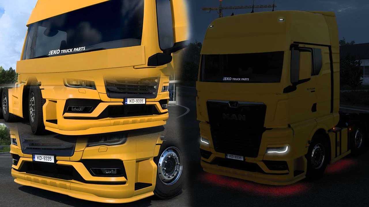 EKO Truck Parts V2 4 1 48 ETS2 Euro Truck Simulator 2 Mods American