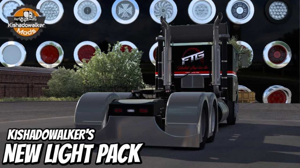 Ksw Custom Light Pack 148 Ats Euro Truck Simulator 2 Mods American Truck Simulator Mods