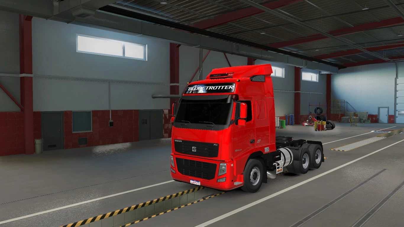 Euro Truck Simulator 2 (1.49) Volvo FH5 by Zahed Truck v1.0 [1.49
