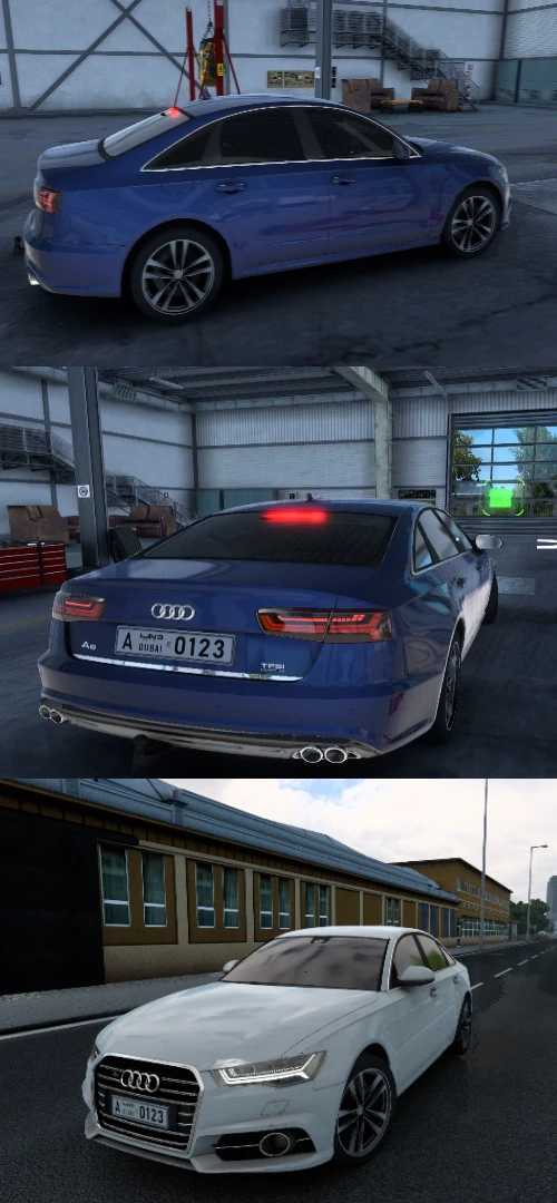 Audi A6 C7 2015 1.48 Ets2 - Euro Truck Simulator 2 Mods 