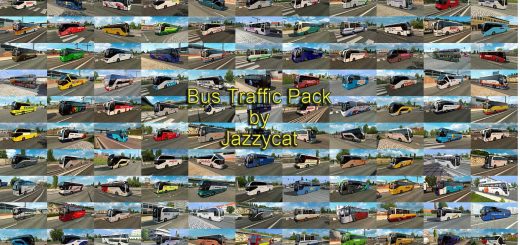 ETS2: GTA 5 Trucks & BusesTraffic Pack v1.0 [1.41] v 2.0.1