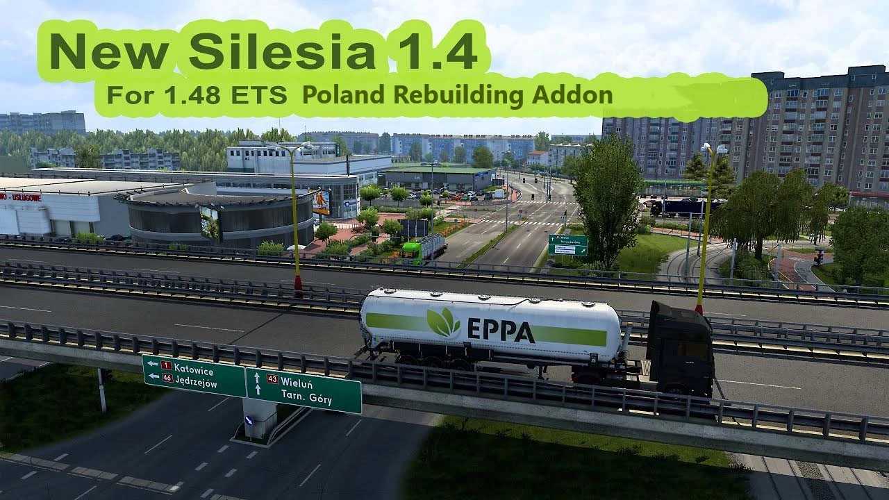 Silesia Rebuild Poland Rebuilding Addon V Ets Euro Truck Simulator Mods American