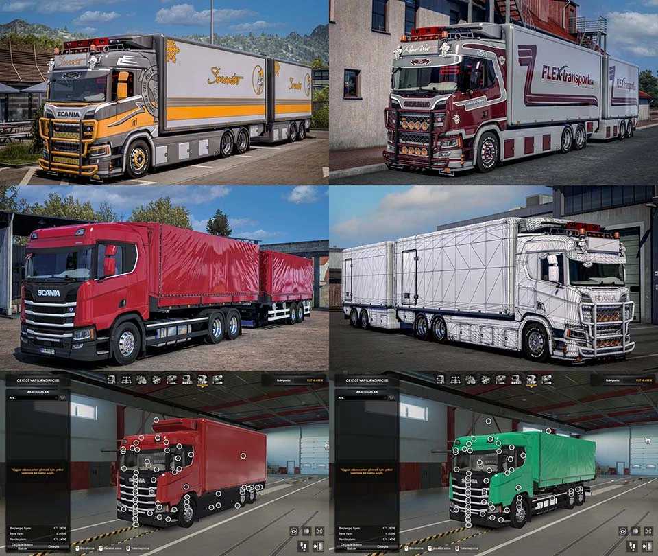 Scania R Trailer Megamod X Ets Euro Truck Simulator Mods