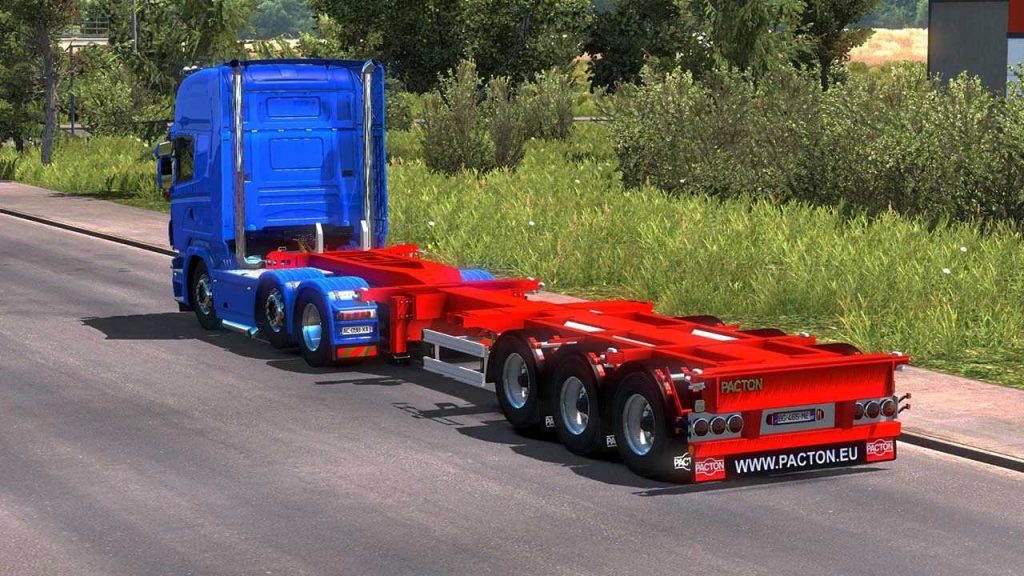 Pacton Container Trailer 1.49 Ets2 - Euro Truck Simulator 2 Mods 