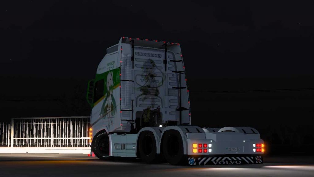 Nahida Skin For Pendragon Volvo Fh V Ets Euro Truck Simulator