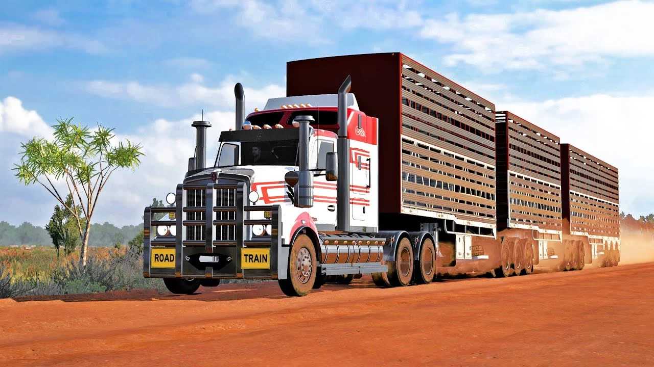 New Australian Outback Map V51 150 Ats Euro Truck Simulator 2 Mods American Truck