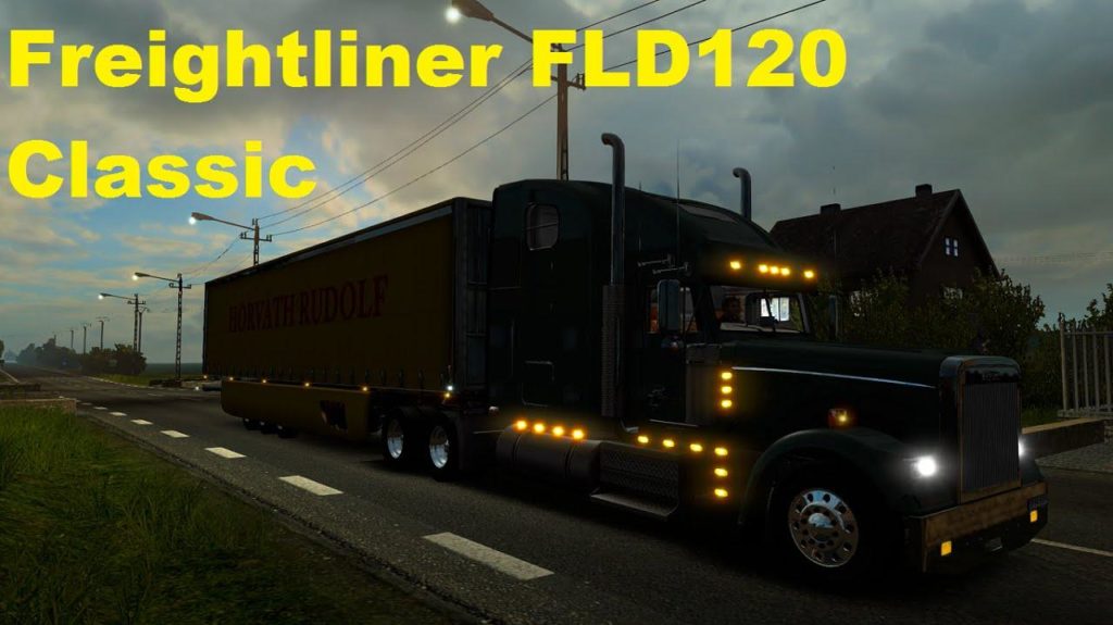 Freightliner Fld Classic Truck Euro Truck Simulator Mods