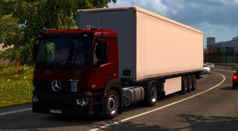 Mercedes Benz Antos Truck V Euro Truck Simulator Mods American Truck Simulator