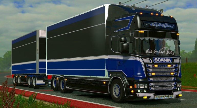 SCANIA ROBERT VDLINDEN TANDEM Mod - Euro Truck Simulator 2 Mods ...