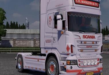 SCANIA STREAMLINE A.H. BOEKEMA ETS2 - Euro Truck Simulator 2 Mods ...