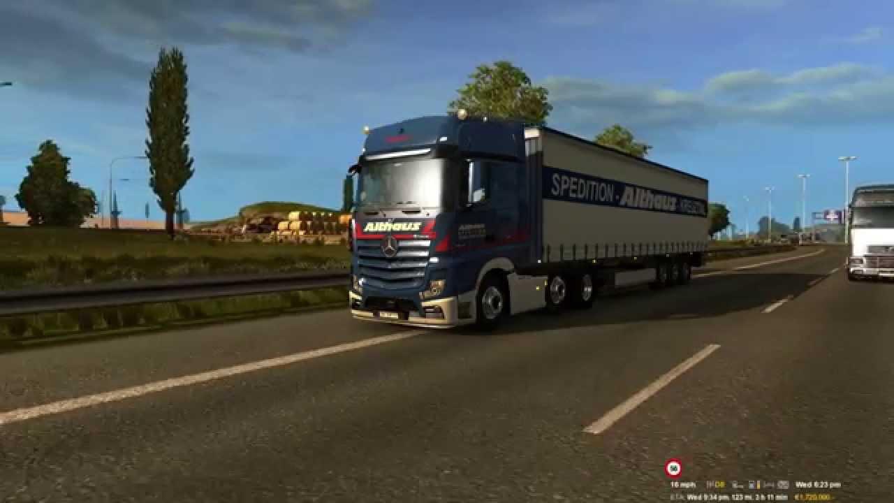 ROADSTARS MERCEDES BENZ NEW ACTROS LOUD PIPE Sound - Euro Truck ...