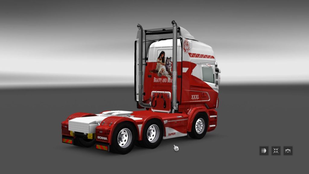 SCANIA RS RJL NORD EXPRESS SKIN - Euro Truck Simulator 2 Mods ...