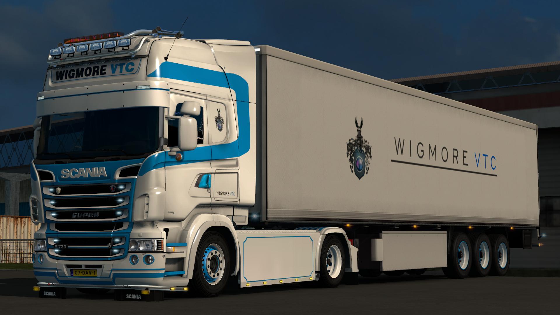 WIGMORE VTC - TRAILER COOLLINER 1.22 Skin - Euro Truck Simulator 2 Mods ...