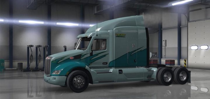 Kenworth T800 Stripes v1 Mod for ATS - Euro Truck Simulator 2 Mods ...