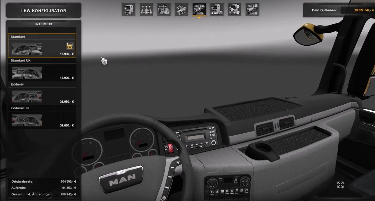 MAN TGX REWORKED BY MADSTER Truck + CABIN DLC V2.1 - Euro Truck ...