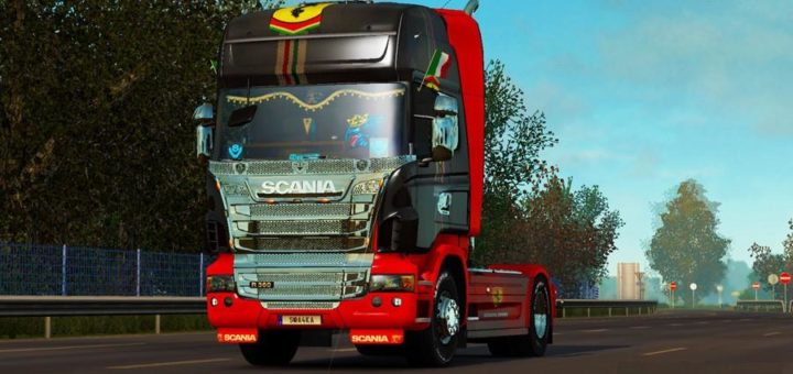 SCANIA RJL VELDMAN TRANSPORT HOLLAND 1.32.X TRUCK SKIN - Euro Truck ...