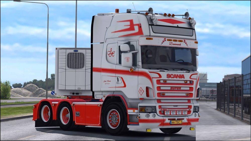 SCANIA R620 JESPER HANSEN V1.0 TRUCK MOD - Euro Truck Simulator 2 Mods ...